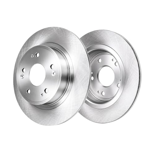 HUSCH Brake Kit Ceramic Brake Pads and Brake Rotors Fit for Acura TSX 09-14 - size: 31479+D1451