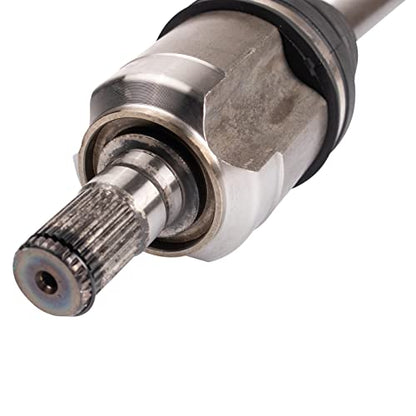 TRQ Front Driver Side CV Axle Assembly - style: CSA32509