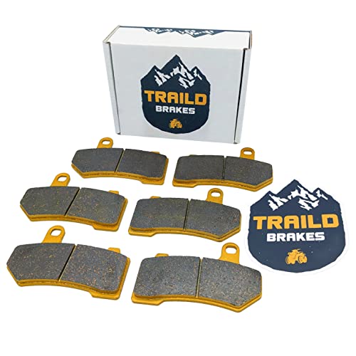 Traild Ceramic Brake Pads for Harley-Davidson V-Rod 2006-2017 Front & Rear