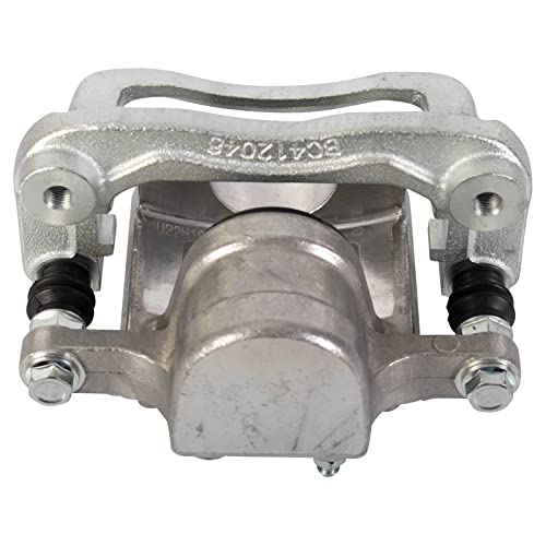 TRQ Rear Brake Caliper Set Zinc Coated Brackets - color: Replacement, size: CLA32304