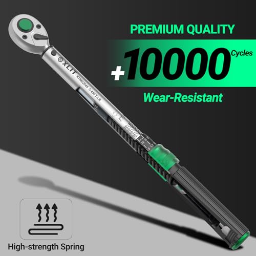 3/8" Drive Click Torque Wrench, 5-45 Ft-Lb/6.8-61Nm - size: 3/8", 5-45 ft-lb