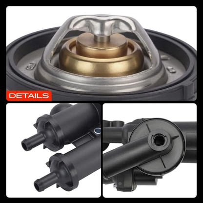 A-Premium Engine Coolant Thermostat Housing Assembly W/Sensor 68003582AB