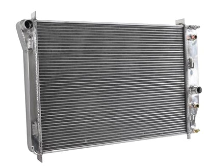 3 Row Radiator Fits 1997-2004 Chevrolet Corvette Base Coupe 2-Door 5.7L 350Cu. V8 C5 Z06 Polished Aluminum 24.75"×18"
