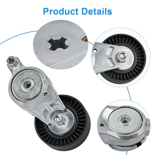 Belt Tensioner with Pulley Compatible with Toyota Camry 2012-2017 - size: 166200V020