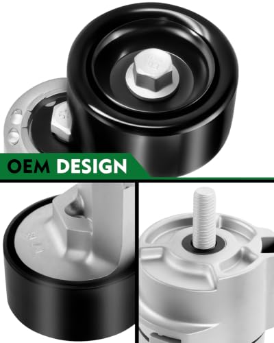 Drive Belt Tensioner Assembly with Pulley for:-Hyundai Sonata - size: 39071