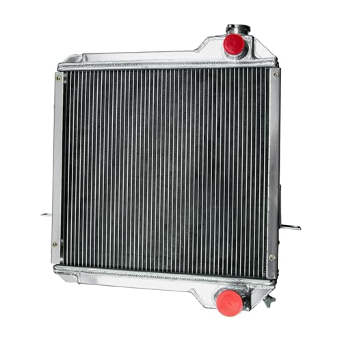 4 Row Aluminum Radiator Compatible with Case/IH 580 SUPER L M 584E 586G 585G 586E 588G 590 234876A1