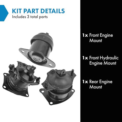 TRQ Engine Mount Set - style: MTA71130