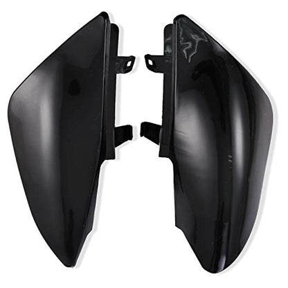 CLEO Plastic Fender Fairing Body Work Kit Set，Plastic Body Fender Kit 7 piece for 50cc 70cc CRF50 Chinese Mini Dirt Bikes - color: black