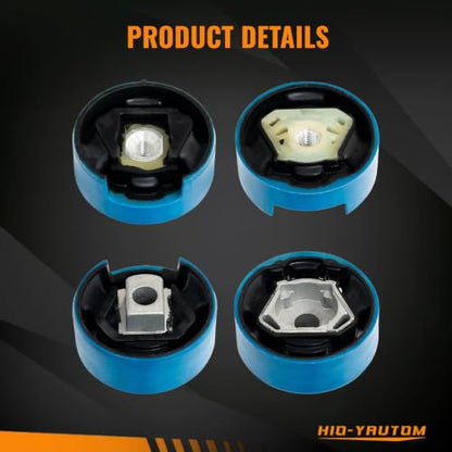 4PCS Engine Motor & Transmission Mount Kit Compatible with Volkswagen