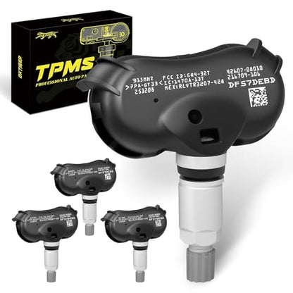 Oktiger 315MHz Pre-Programmed TPMS Sensor Fit for Toyota Sequoia 2008-2017, Sienna 2007-2020, Tundra 2007-2017, Tire Pressure Monitoring Sensor OE#4260708010 426070C070 (4PCS)