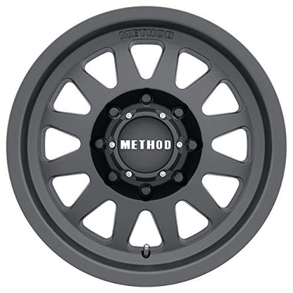 Method Race Wheels 704 Matte Black 17x8.5" 8x170", 0mm offset 4.75" Backspace, MR70478587500 - color: Matte Black, size: 17x8.5 inches, 8x170, 0/4.75"