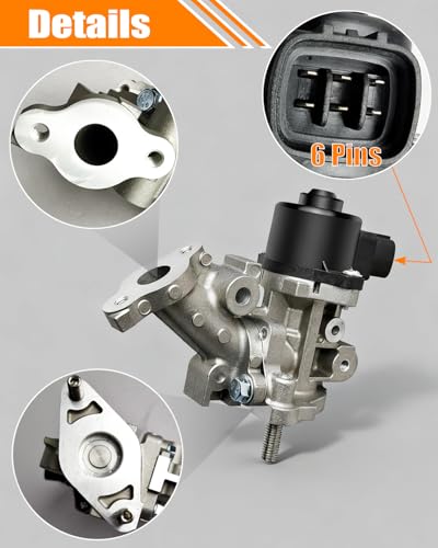 EGR Valve for 2010-2012 Toyota Prius 1.8L, 2012 Toyota Prius V 1.8L - size: 25620-37120