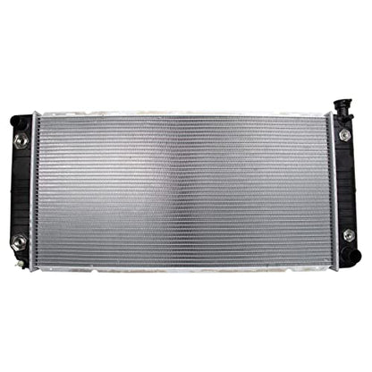 TRQ Radiator 34 Inch Core with Engine Oil Cooler - style: RDA82611