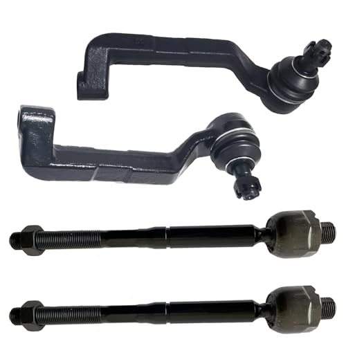 Outer Inner Tie Rod Ends for Chrysler 300 2005-2010 3.5L 5.7L AWD - size: ES800430 ES800431 EV800432