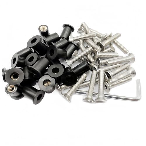 24 Pairs M5 Neoprene Rubber Well Nuts for Kayak with Brass Inserts - size: 24 Pairs M5 Neoprene Well Nuts