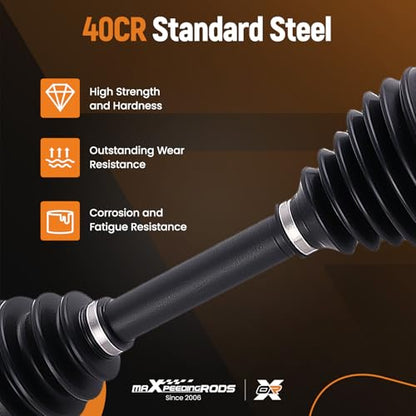 maXpeedingrods Front Right CV Axle Assembly for Chrysler Town & Country - size: 66-3639