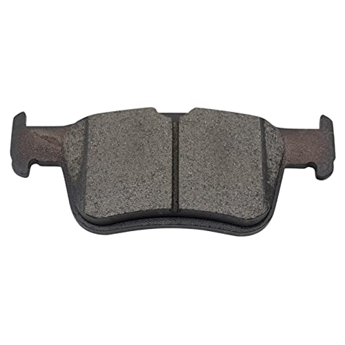 TRQ Front and Rear Brake Pad and Rotor Set Ceramic Vented Solid Rotors - style: BKA65582