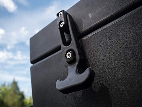 SuperATV Heavy Duty Insulated Rear Cooler/Cargo Box for Polaris RZR XP Models (See Fitment) | 50-Liter Capacity | Built in Drain Plug | Insulated to Keep Drinks Cold