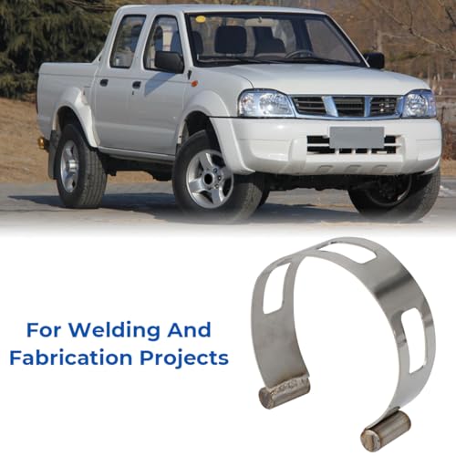 3.5" Stainless Exhaust Tacking Band Clamp-On For Welding Fabrication - style: 3.5 inch