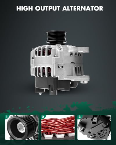 SCITOO 90A Alternator Compatible with 1.8L 2.0L for Volkswagen for Beetle