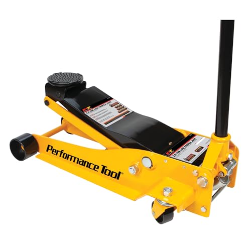 Performance Tool W1627 3.5 Ton (7,000 lbs.) Capacity Low Profile Service Jack - style: 3-1/2 Ton (7,000 lbs)
