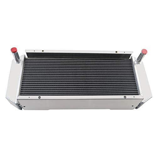 Racing Radiator Replacement for Bobcat Skid Steer 653 751 753 763 773 7753 S130G Series 666384/6666384 Cooling 3-Core All Aluminum