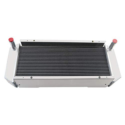 Racing Radiator Replacement for Bobcat Skid Steer 653 751 753 763 773 7753 S130G Series 666384/6666384 Cooling 3-Core All Aluminum
