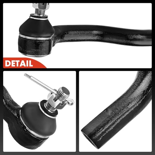 A-Premium Front Inner & Outer Tie Rod End Kit Fix Uneven Tire Wear