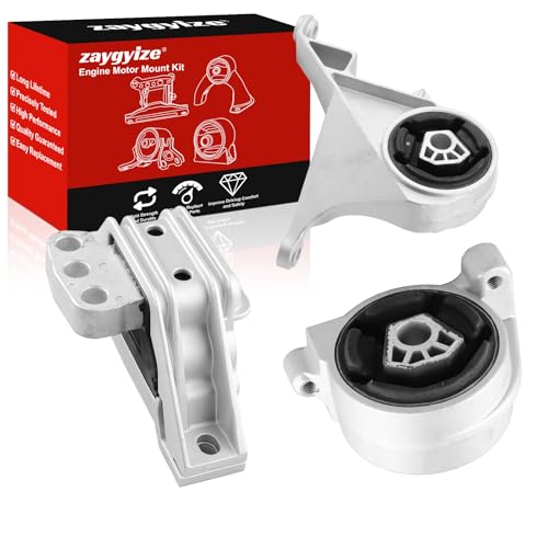 3Pcs Engine Motor Transmission Mount Fit for 2005-2009 Chevrolet Equinox - size: 2005-2009 for Chevy Equinox V6 3.4L
