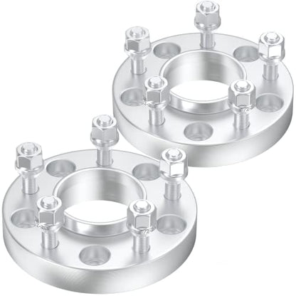5x4.5 Wheel Spacers 1" (25mm),1/2"-20 Studs, 70.5mm Bore for Mustang Ranger