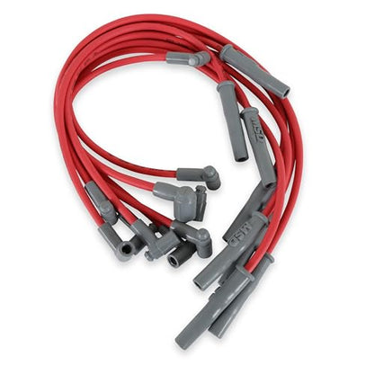 MSD 32749 Super Conductor Spark Plug Wire Set, Red