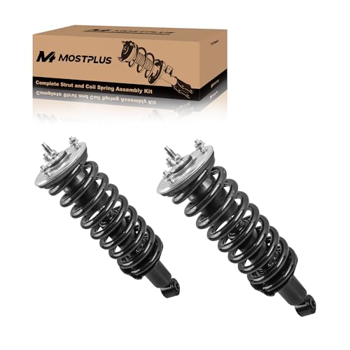 MOSTPLUS Front Strut Shock Assemblies Compatible with 2005-2012 Nissan Pathfinder XTERRA 2009-2012 Suzuki Equator(Set of 2) - size: Front Struts, style: 2005-2012 Pathfinder