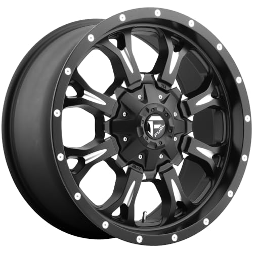 FUEL OFF-ROAD D517 KRANK 18X9, 5X5.5/150, 5.79, 20mm MATTE BLACK MILLED - D51718907057 - color: MATTE BLACK MILLED, size: 18X9,5X5.5/150,20mm