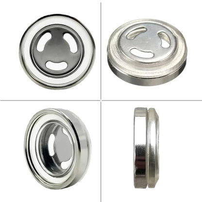 2 Sets 18mm Sight Glass Lens Gasket Repair Kit Motorcycle Front Rear Brake Clutch Master Cylinder