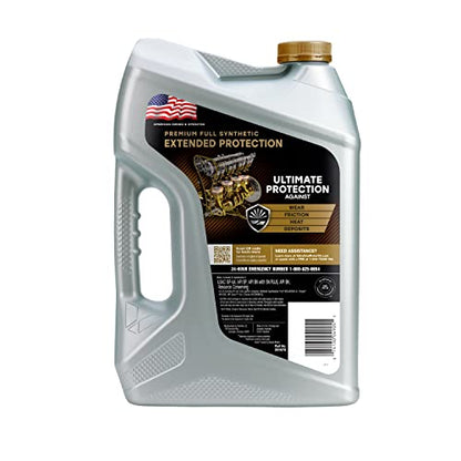 Valvoline Extended Protection Full Synthetic Motor Oil SAE 5W-30 5 QT (Pack of 2) - size: 5 QT (Pack of 2), style: Extended Protection