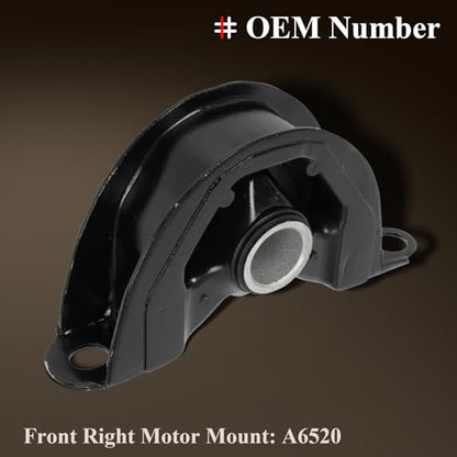 Engine Motor Trans Mount Kit for Honda CR-V 1997- 2001 L4 2.0L - size: 1997-2001 CR-V L4 2.0L
