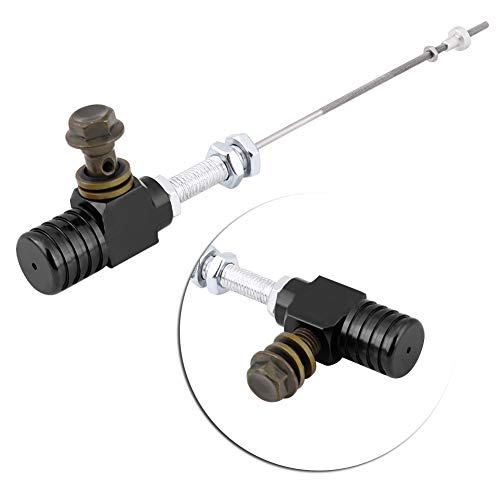 Acouto Clutch Slave Cylinder Motorcycle M10x1.25mm Hydraulic Clutch Master Slave Cylinder Brake Pump for Motorbike ATV Dirt Bike(Black)