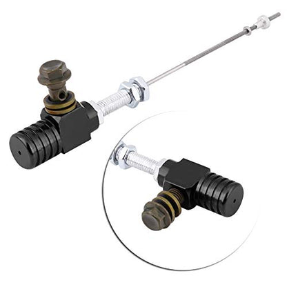 Acouto Clutch Slave Cylinder Motorcycle M10x1.25mm Hydraulic Clutch Master Slave Cylinder Brake Pump for Motorbike ATV Dirt Bike(Black)