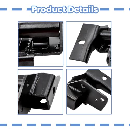 ASTROSYNC Motor Mount Kit Frame Brackets Fit for Ford Mustang 1965-1970