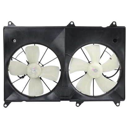 TRQ Radiator Dual Cooling Fan Assembly - style: RFA73770