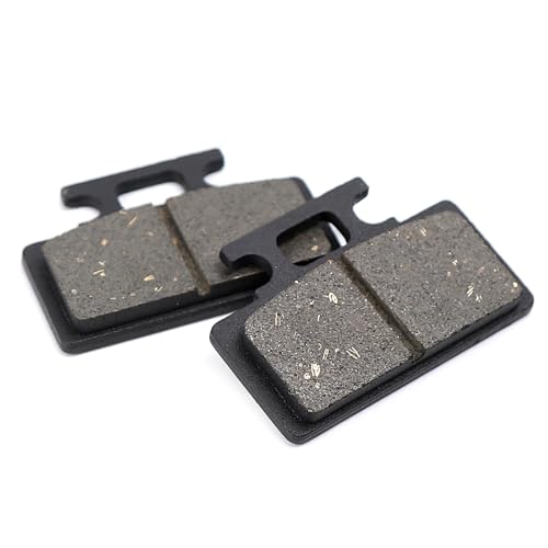 Mokuo Motorcycle Brake Pads in Metal Material Compatible with Chinese GY6 50cc 150cc Engine Scooter Mopeds Taotao - style: Model C
