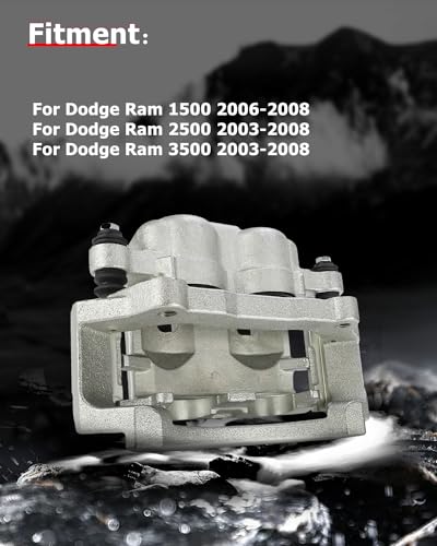 cciyu Rear Left & Right Disc Brake Calipers w/Bracket 18B4895 18B4894 - size: Rear[18B4895+18B4894]