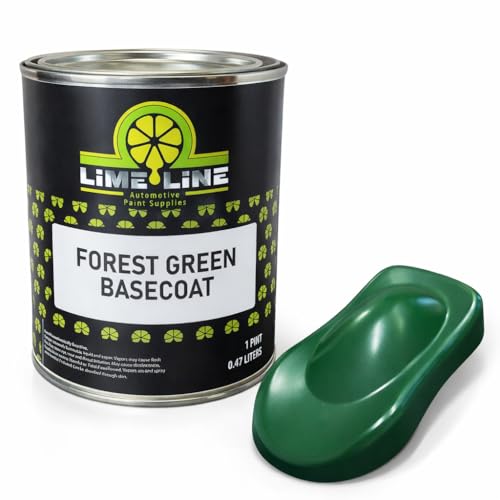 LiME LiNE Automotive Basecoat Paint (1 Pint) (Forest Green) - color: Forest Green