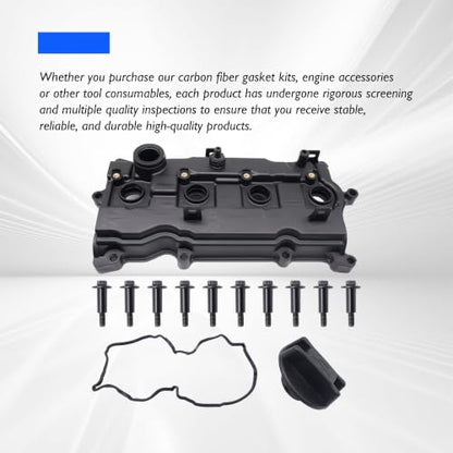 13264-3KY0A Engine Valve Cover Kit with Bolt & Oil Filler Cap