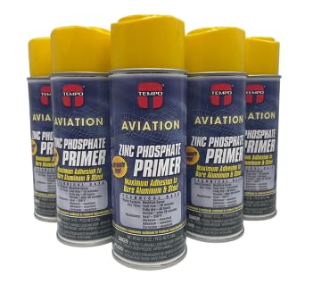 Tempo Aviation Zinc Phosphate Yellow Primer A-701/case of 6