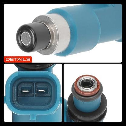 A-Premium Set of 4 Fuel Injectors Compatible with Subaru