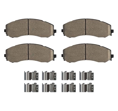 SATISFIED Ceramic Front Brake Pads D2223 Fit For Ram 2500 2019-2024 - size: D2223-9462