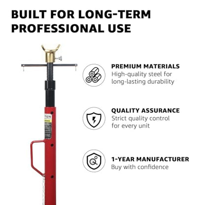 1.5-Ton Underhoist Support Stand with US Patented Handle for Auto Repair