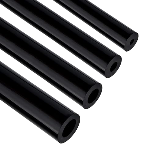 EVIL ENERGY 5/32 1/4 5/16 3/8 Silicone Vacuum Hose Line Kit 10FT, Black - color: Black, size: 10FT