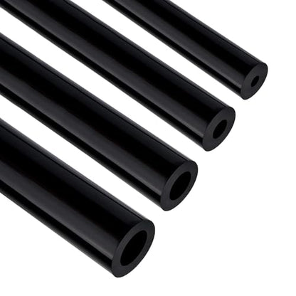 EVIL ENERGY 5/32 1/4 5/16 3/8 Silicone Vacuum Hose Line Kit 10FT, Black - color: Black, size: 10FT